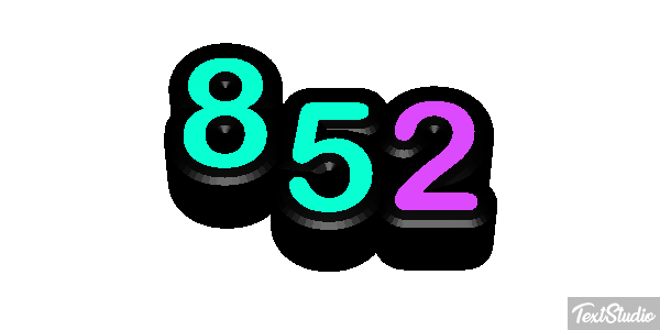 852 Effetto testo