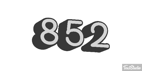 852 Effetto testo