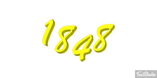 1848 Text effect