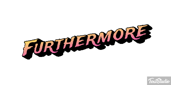 Furthermore Text effect