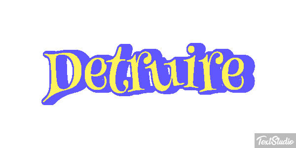 Détruire Effet de texte
