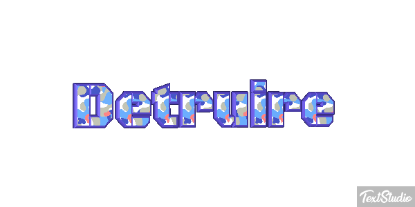 Détruire Effet de texte