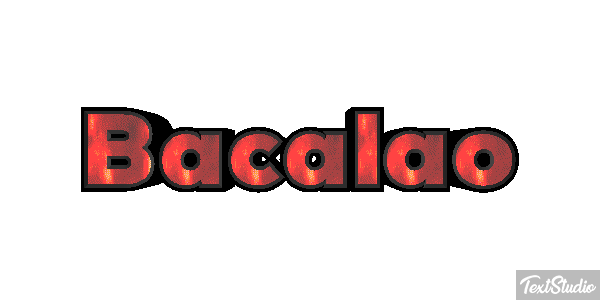 Bacalao Effet de texte