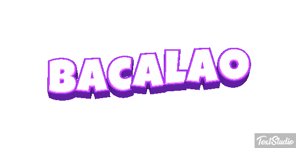 Bacalao Effet de texte