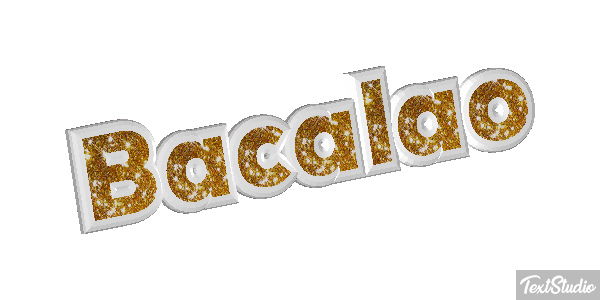 Bacalao Effet de texte