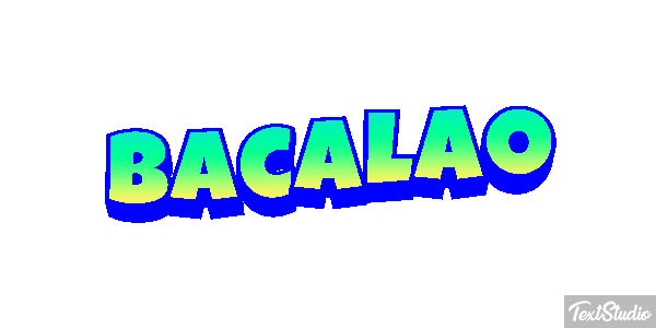 Bacalao Effet de texte