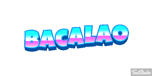 Bacalao Effet de texte