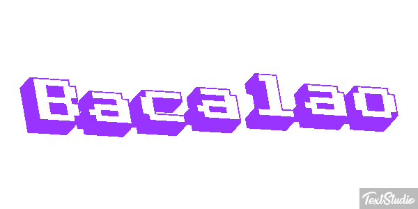 Bacalao Effet de texte