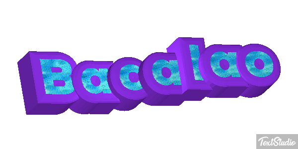 Bacalao Effet de texte