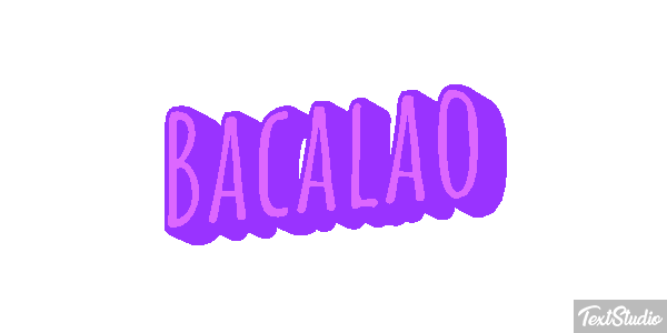 Bacalao Effet de texte