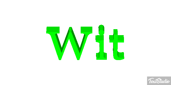 Wit Efekt tekstowy