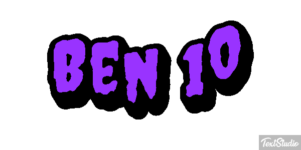 Ben 10 Texteffekt