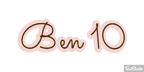 Ben 10 Texteffekt