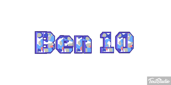 Ben 10 Texteffekt