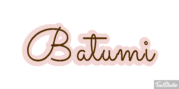 Batumi Texteffekt