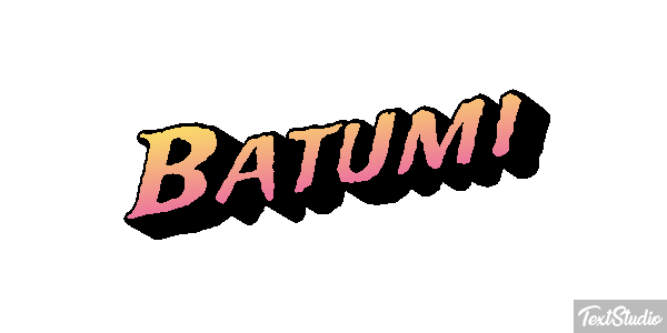 Batumi Texteffekt