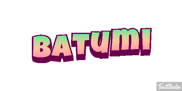 Batumi Texteffekt