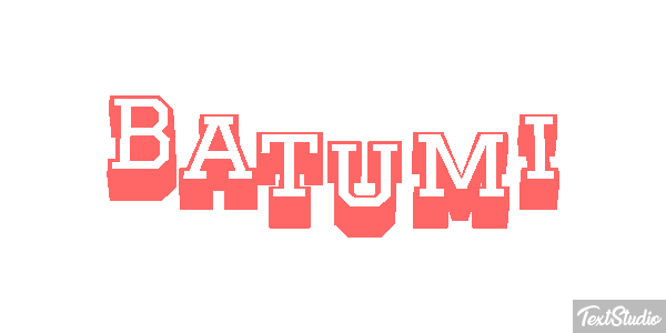 Batumi Texteffekt