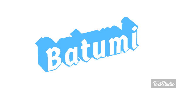 Batumi Texteffekt