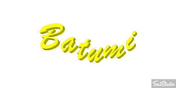 Batumi Texteffekt