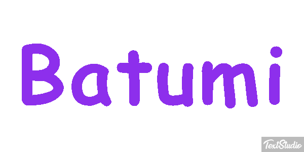 Batumi Texteffekt