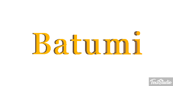 Batumi Texteffekt