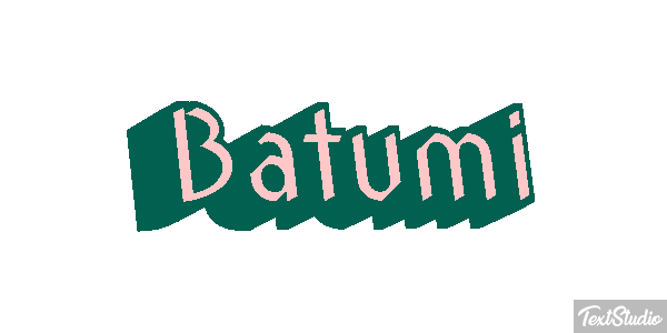 Batumi Texteffekt