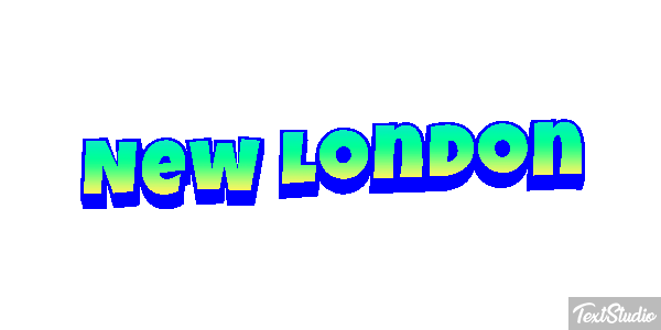 New London Texteffekt
