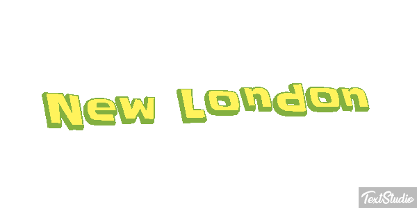 New London Texteffekt