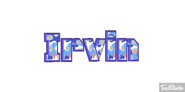 Irvin Текстовый эффект