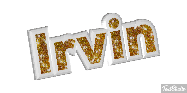Irvin Текстовый эффект