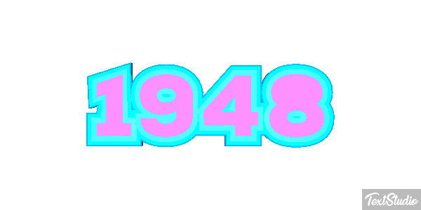 1948 Текстовый эффект