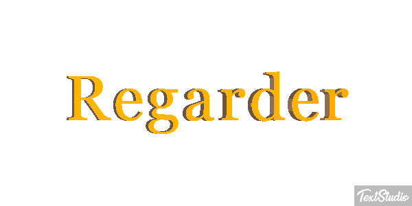 Regarder Effet de texte
