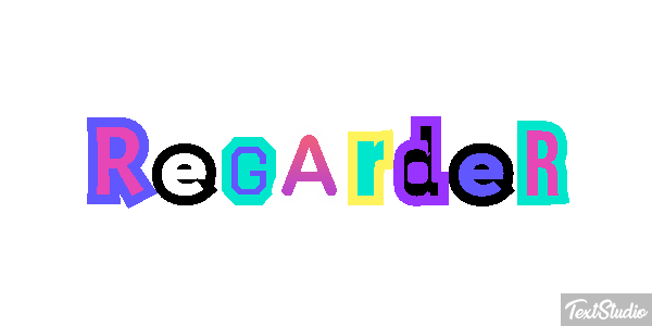 Regarder Effet de texte