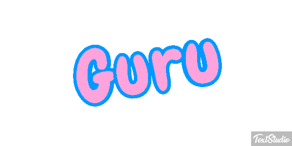 Guru Текстовый эффект