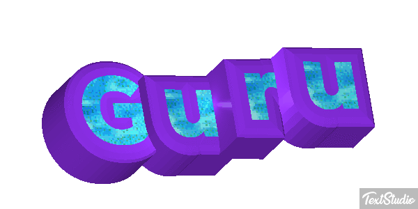 Guru Текстовый эффект