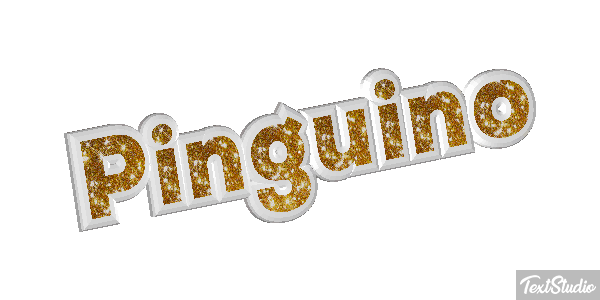 Pinguino Effetto testo