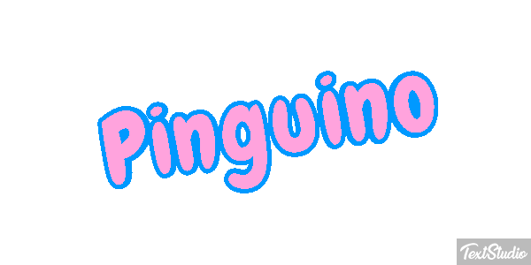 Pinguino Effetto testo