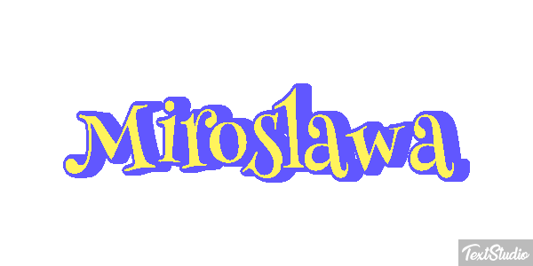 Mirosława Efekt tekstowy