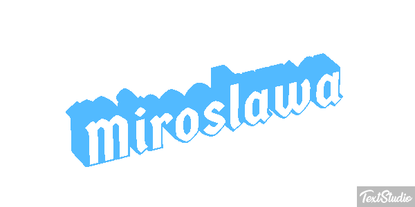 Mirosława Efekt tekstowy