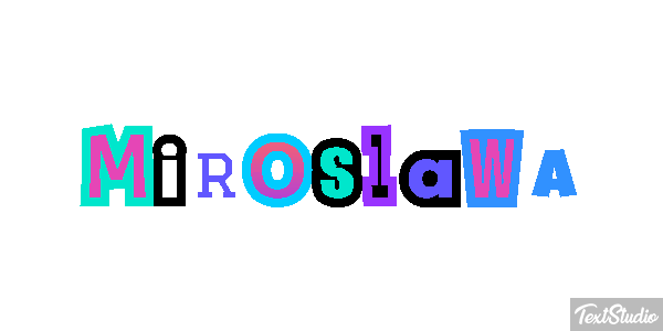 Mirosława Efekt tekstowy