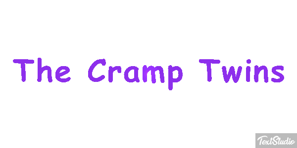 The Cramp Twins Efekt tekstowy