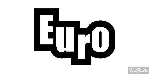 Euro Metin efekti
