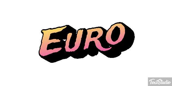 Euro Metin efekti