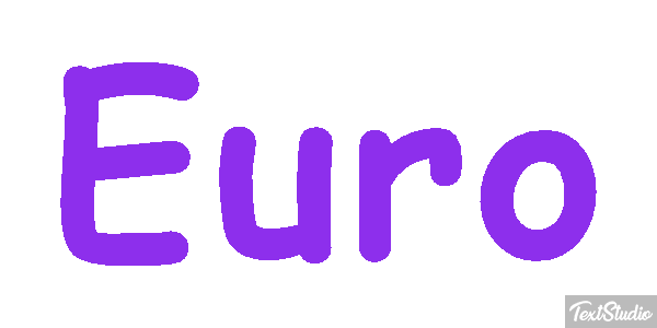 Euro Metin efekti