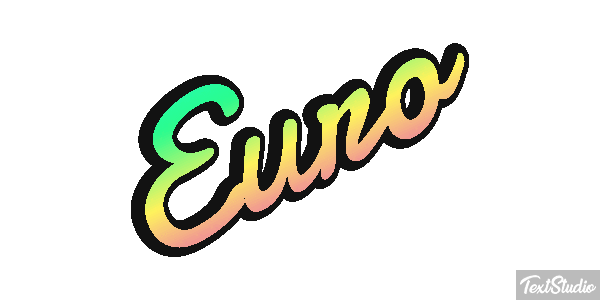 Euro Metin efekti