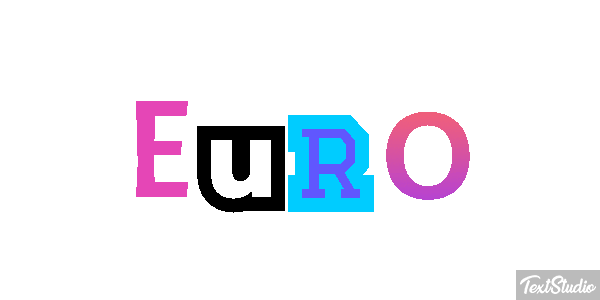 Euro Metin efekti