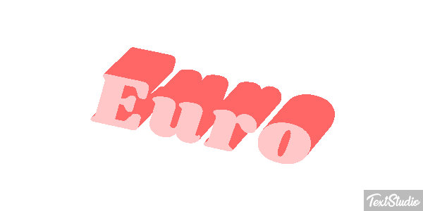 Euro Metin efekti