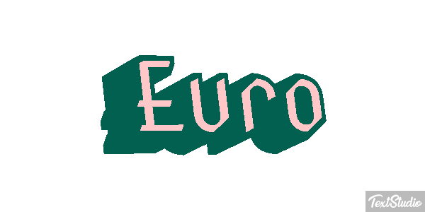 Euro Metin efekti