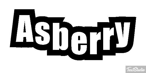 Asberry Text effect